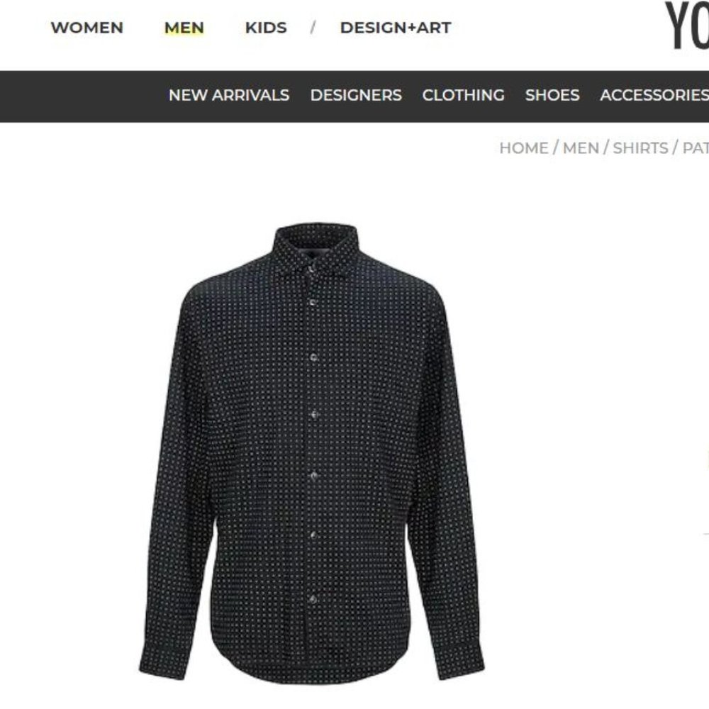 MACCHIA J Men Shirt Size L